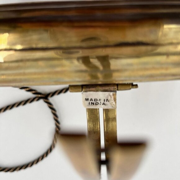 Brass Clutch Pillow Rope Handle 7.5"x4.5" - Picture 5 of 9